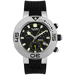 Clerc CXX Men's Rubber Strap Scuba Watch