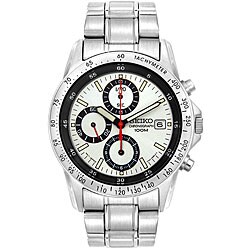 Seiko Men's Stainless Steel Chronograph Watch