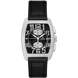 Officina Del Tempo Men's Leather Strap Watch