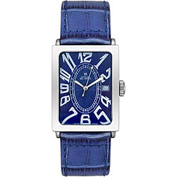 Officina Del Tempo Men's Leather Strap Watch