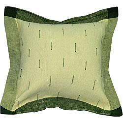 Textured Dark Green Cushion Cover.