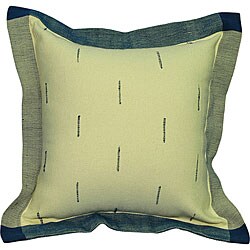 Textured Blue Cushion Cover.