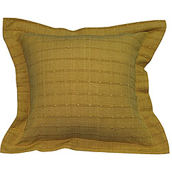 Handmade Striped Light Brown Cushion Cover