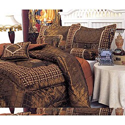 Babs Luxury Chenille 7-piece Comforter Set