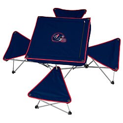 Houston Texans Folding Table and Stool Set