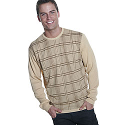 Oggi Moda Men's Long-sleeve Crewneck Sweater