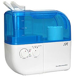Dual Mist Humidifier with ION Exchanger Filter