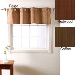 Chenille Striped Grommet Valance (60 in. x 16 in.)