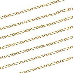 14k Goldfill Long/ Short Chain By The Foot