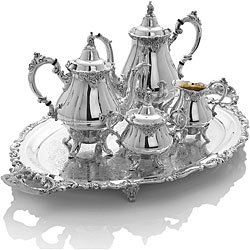 Wallace Grande Baroque 5-piece Tea Set
