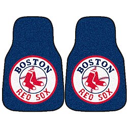 Boston Red Sox 2-piece Logo Car Mat Set
