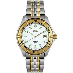 Seiko Men's Sport Tech Two-tone Watch