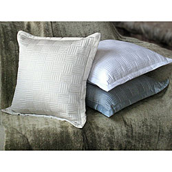 Parquet Quilted Square Pillows (Set of 2)