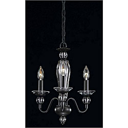 New Classic 3-light Mini Chandelier