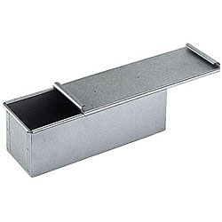Paderno Aluminized Steel 7.875-inch Bread Pan with Lid