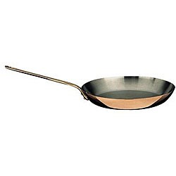 Paderno Copper 10.25-inch Frying Pan