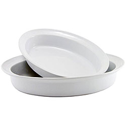Mayfair & Jackson 2-piece Oval Baker Set