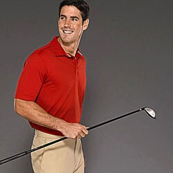 Bobby Jones Men's Red Tech Polo Shirt