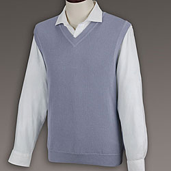 Bobby Jones Men's Pacific Chainlink V-neck Vest