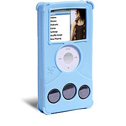 iFrogz Aqua Blue AUDIOWrapz iPod Nano Case