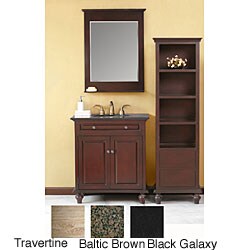 Vista Single Sink Bathroom Vanity Set