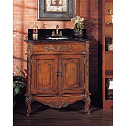 Antique Franciscan-inspired Classical Vanity w/ Faucet