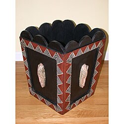 Handmade Gambo Storage Piece (Ghana)