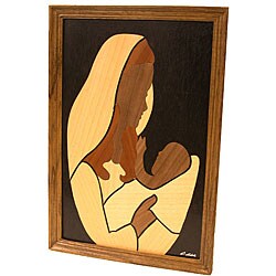 'You're My World' Wood Overlay Picture (Ghana)
