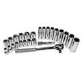 3/8-inch Drive 26-piece Metric Socket Set