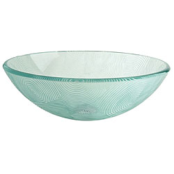 Fontaine Magic Illusion Glass Vessel Bathroom Sink