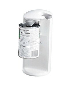 Extra Tall Electric Can Opener, 5-3/4''x5-1/8''x9-3/4'', White
