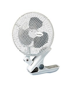 White Adjustable Tilt Head 6-in Clip Fan (each)