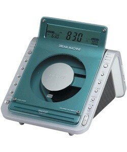 Sony Green 25 Station Preset CD Player Clock Radio