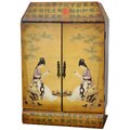 Enchanted Ladies Mahogany CD Cabinet (China)