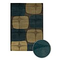 Hand-tufted Ciara Contemporary Wool Rug (8' Round)