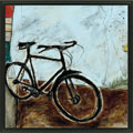 Joel Ganucheau 'Bicycle I' Framed Canvas Art