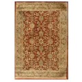 Hand-tufted Narena Rust Wool Rug (8'9 x 13')