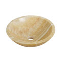 DeNovo Honey Onyx Vessel Sink