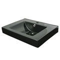 Mission Black Wall Mount/ Table Mount Bathroom Sink