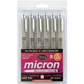 Pigma Micron Pens #05 0.45mm (Set of 6)