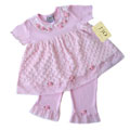 JoJo Designs 2-piece Minky Dot Chenille Infant Outfit