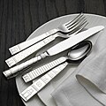 Sasaki Village of Sienna 5-piece Flatware Set