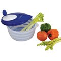 Multi-function Salad Spinner with Non-skid Base