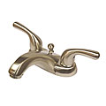 Brushed Nickel Centerset Bathroom Faucet