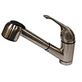 Brushed Nickel Pull-out Kitchen Faucet