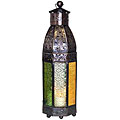 Lantern with Etched Glass (Set of 4)