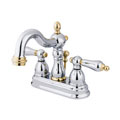 Heritage Centerset Chrome/ Polished Brass Faucet