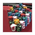 1000 Nexgen Las Vegas Edge Spot Poker Chips