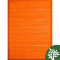 Handmade Orange Bamboo Rug (4' x 6')