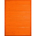 Handmade Orange Bamboo Rug (8' x 10')